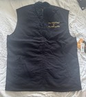 New Mens Medium Black Lined Vest Jacket Yellowstone Dutton Ranch TV Show Size L