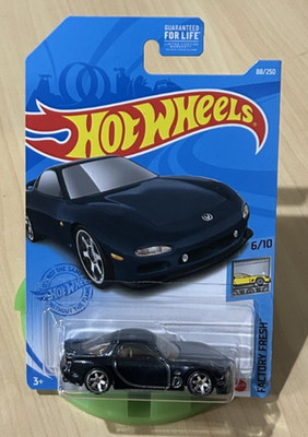 Hot Wheels 2021 Super Treasure Hunt STH Factory Fresh  95 Mazda RX-7 NEW