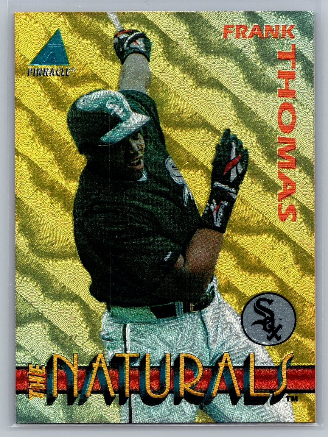 1994 Pinnacle The Naturals - Frank Thomas #1 Dufex  - HOF NM