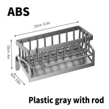 Kitchen Stainless Steel Shelf, Sponge Drain Rack, Sink Drainage Rack, Dishwashin