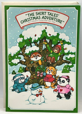 1990s The Shirt Tales Christmas Adventure Paper Advent Calendar Christmas Card