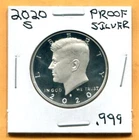 Gem 2020-S Proof Ultra-Cameo Silver (.999) Kennedy Half Dollar - Free Shipping