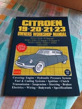 Citroen ID DS 1955-1975 19-20-21-23 Super Owners Workshop Manual VGC FREE POST