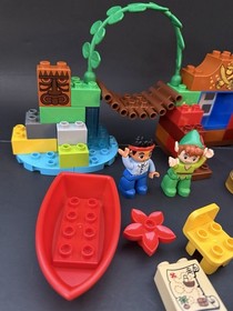 LEGO Duplo 10512 Jake&rsquo;s Treasure Hunt Complete AND 10526 Peter Pan's Visit