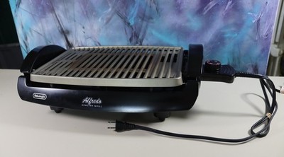 DeLonghi Alfredo Healthy Grill Electric Counter Top Tested with Cord