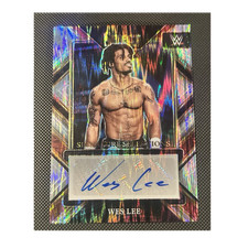 Wes Lee Panini 2023 Select WWE Signature Selections Prizm NXT Auto #SL-44