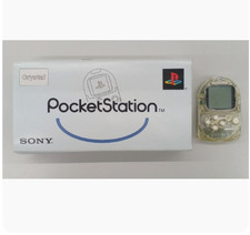 Open Box Pocket Station Clear SCPH-4000 w/Box Tested Sony PlayStation PS2 Japan