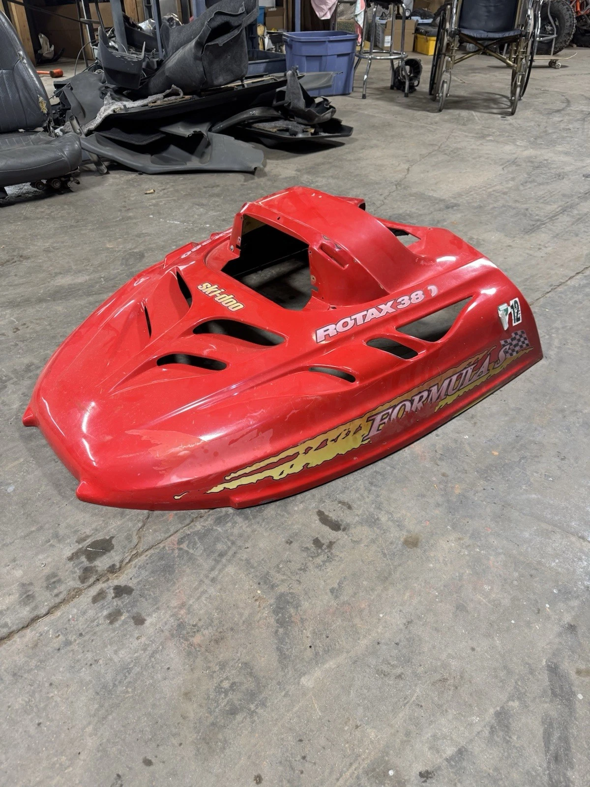 97 1997 Ski Doo Formula S Rotax 380 OEM Hood Body Cover Front