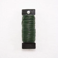 Paddle Spool Wire Floral 4oz. Green (Choose Size) USA Made