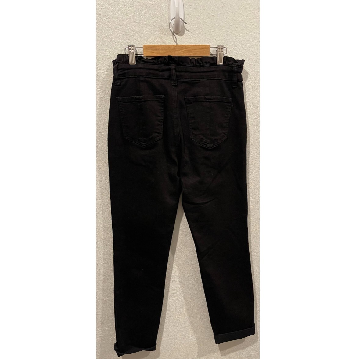 ASHLEY MANSON Black Denim Jeans Size 9 | eBay