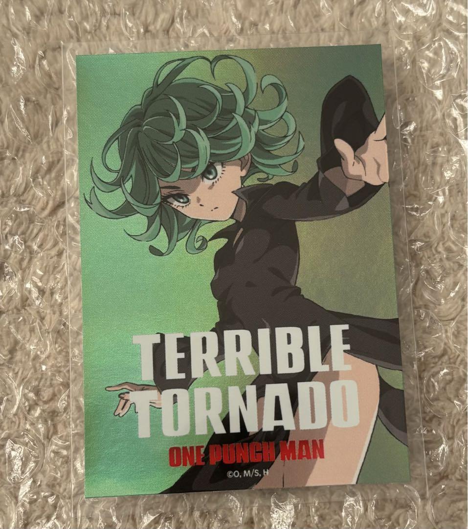 One Punch Man Jump Festa Fes Hologram Sticker Tatsumaki