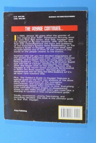 The Trekker's Guide to Voyager 1996 Complete Unauthorized and Uncensored Prima - Picture 2 of 2