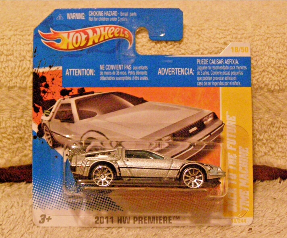 Hot Wheels Back to The Future Delorean Time Machine 1st Edition