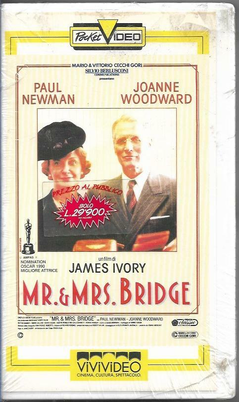 MR. E MRS. BRIDGE - VHS (NUOVA SIGILLATA)