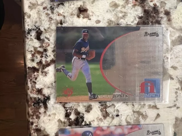 1997 UPPER DECK UD3 RC CARD FUTURE IMPACT ATLANTA BRAVES ANDRUW JONES #41