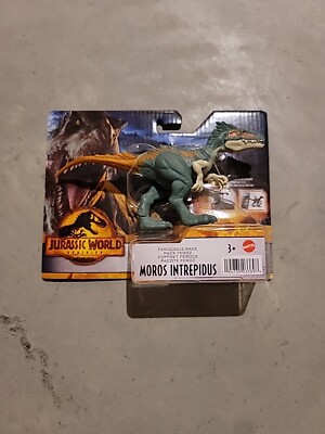 Mattel Jurassic World Dominion Moros Intrepidus Ferocious Pack Dinosaur