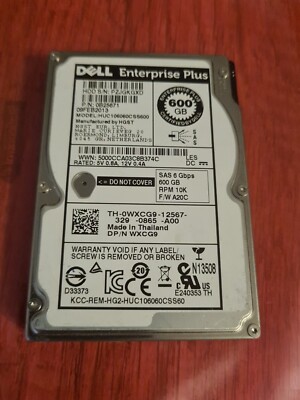Dell 0B25671 600GB 10K SAS 2,5'' 6G Festplatte