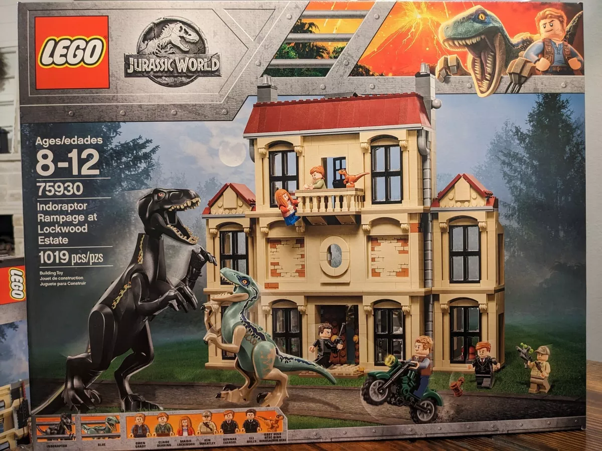 LEGO Jurassic World Indoraptor Rampage no Lockwood Estate 75930 Kit