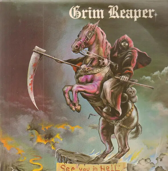 欧LP Grim Reaper See You In Hell MOVLP666 Music On Vinyl /00260 Grim Reaper See You In Hell NEAR MINT Ebony Recordings Vinyl