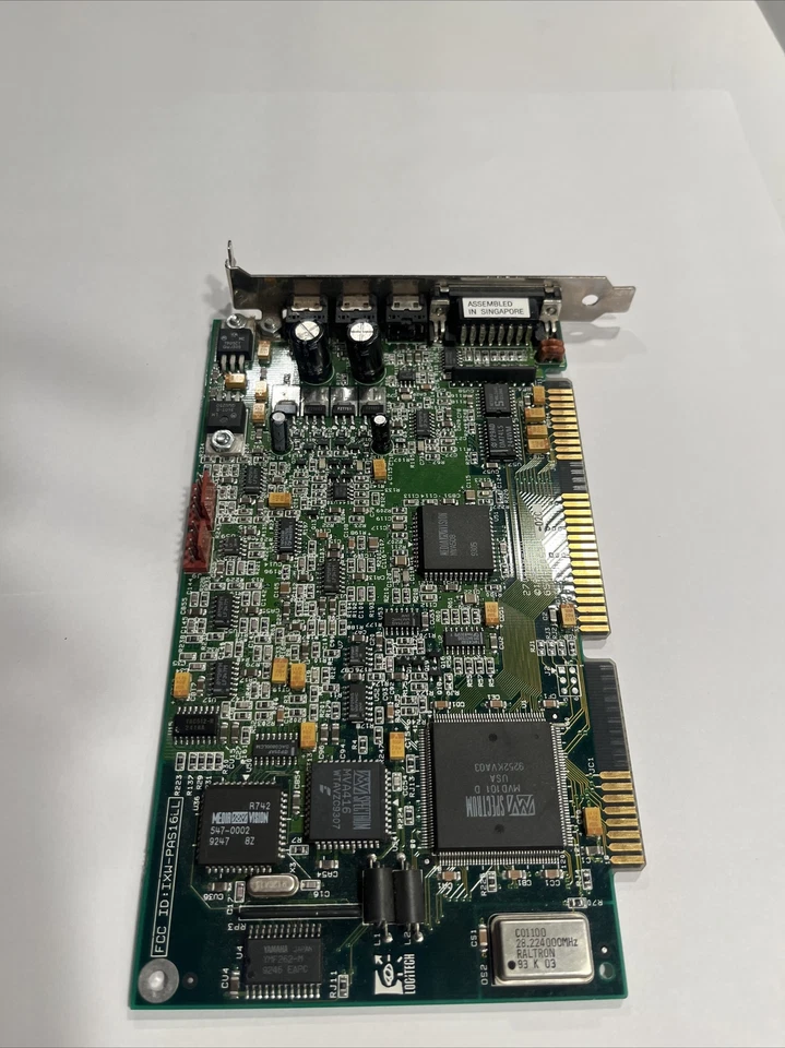 VTG Logitech SoundMan 16 Media Vision Pro Audio Spectrum 16 Bit ISA Sound Card - Image 2 of 4