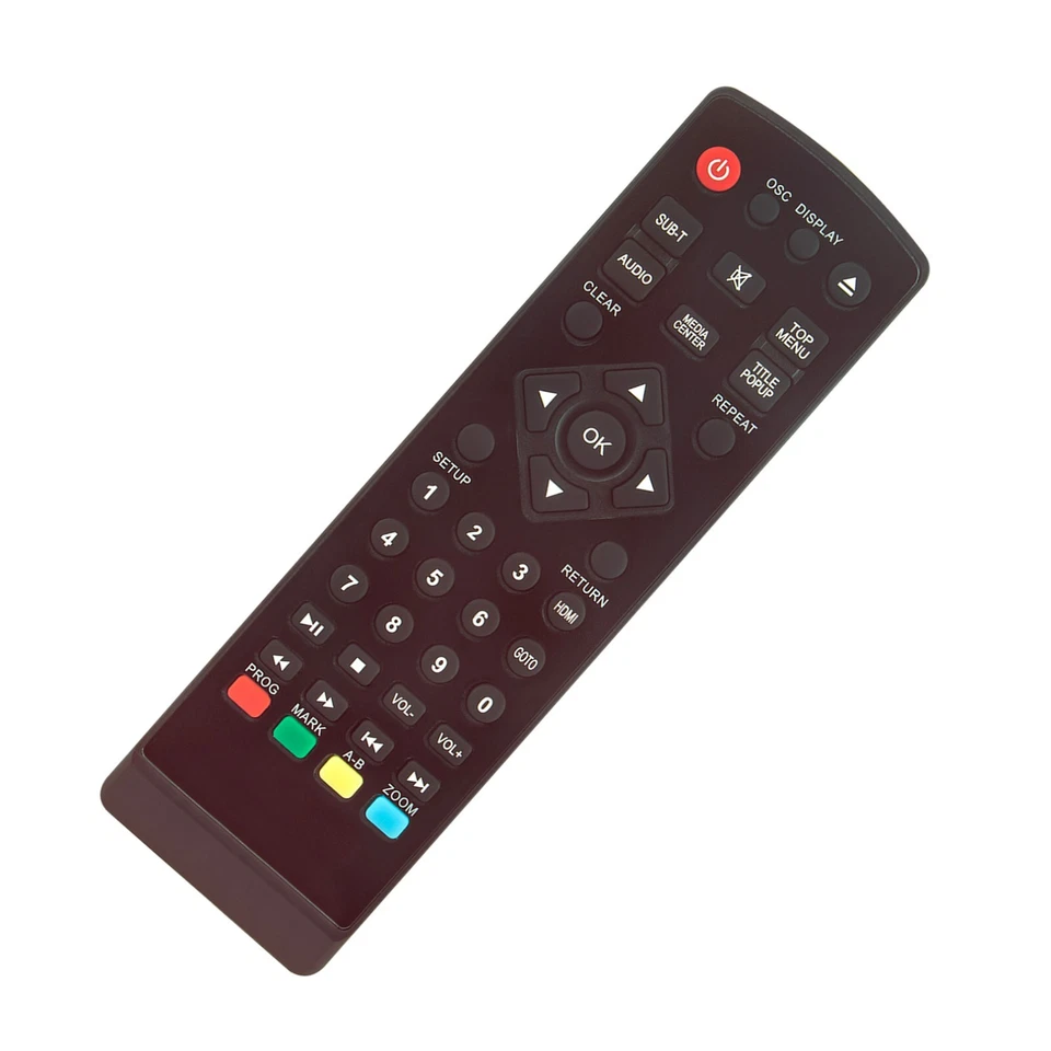 New BLU-BD2000 Replace Remote Control for Laser DVD Player BLU-BD4000 BLU-BD3000 - image 3 of 4