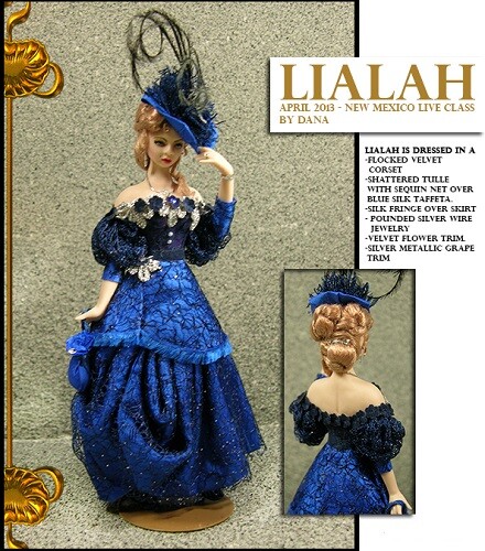1:12 Visual Dollhouse Doll Dressing Made Easy~Patterns By Dana ~ LIALAH ...