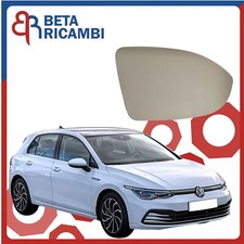 Vetro Specchietto Golf VIII 8 2019 Variant Piastra Specchio Destro Dx Termico