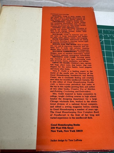 Good Housekeeping New Complete Book of Needlecraft Hardcover Vera P Guild - Imagen 6 de 10