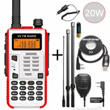 BAOFENG X5 PLUS 20W DUAL BAND UHF/VHF WALKIE TALKIE LONG RANGE TWO WAY HAM RADIO