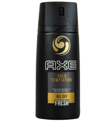 34,39 /L - 6er Pack AXE Men Deodorant / Bodyspray ''Gold Temptation'' - 150ml