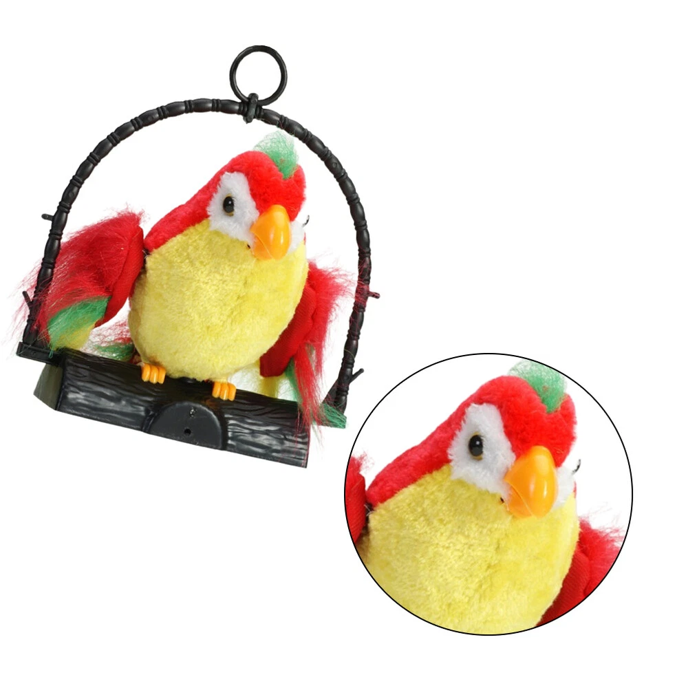Talking budgie clearance toy
