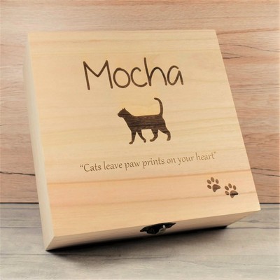 pet memorial box ashes