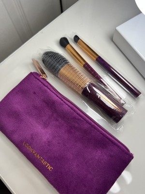 LookFantastic maßgeschneidert 3-teiliges Make-up Pinsel Set