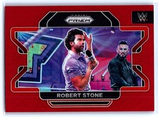 2022 PRIZM WWE #/299 SP RED PRIZM PARALLEL #96 ROBERT STONE NXT 2.0