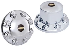 4-Pc Chrome Center Cap Set Fits 1990-2010 Chevrolet Kodiak 4500/5500