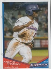 2019 Jacksonville Jumbo Shrimp Anfernee Seymour RC Rookie Miami Marlins