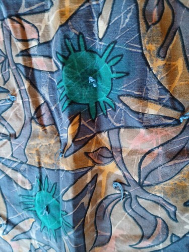 1951 Handmade 2-Sided & Purpose Quilt COWBOY for Child and 50s MOD Print - Picture 16 of 22