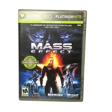 box 360 Mass Effect Platinum Hits Xbox 360 + Bonus Disc - Complete CIB