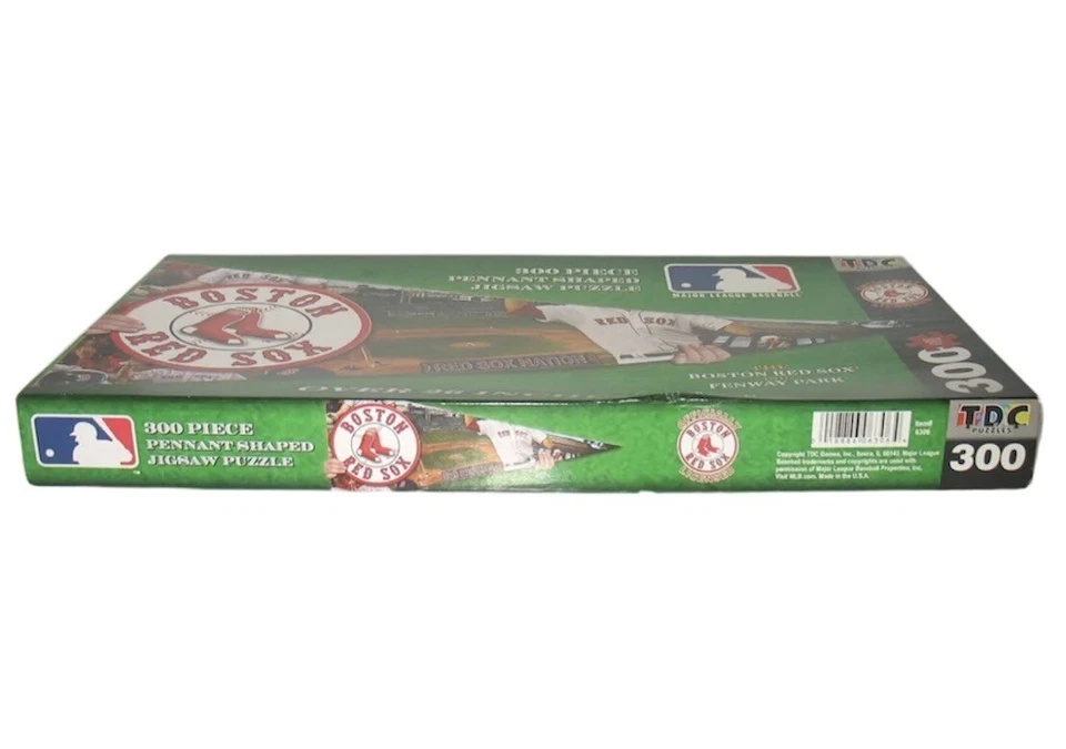 Boston Red Sox Baseball 300 Piece Pennant Shaped Puzzle Fenway Park MLB New 6306 - Image 2 of 4