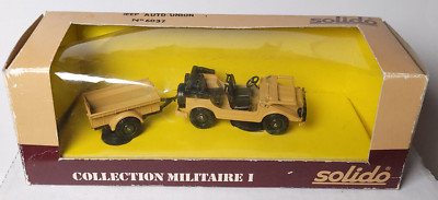 Solido Jeep Auto Union #6037 1/43 Collection Militaire I READ
