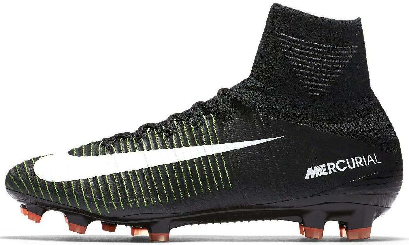 Size 6 - Nike Mercurial Superfly 5 FG Black Green for sale online