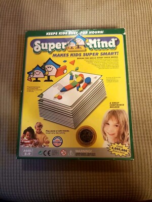 Super Mind Basic Edition - Makes Kids Super Smart Ages: 5-9 Excellent Condition
