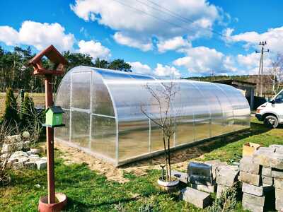 Extra stabiles Gewächshaus  Polycarbonat  3x4 3x6 3x8 3x10 EU Produkt