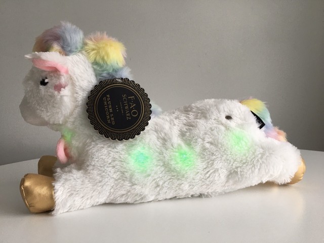 fao schwarz led unicorn
