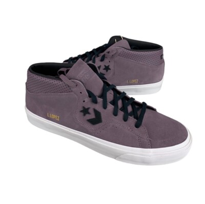 NEW Converse Louie Lopez Pro Mid Suede Shoes Purple Black  display picture 3