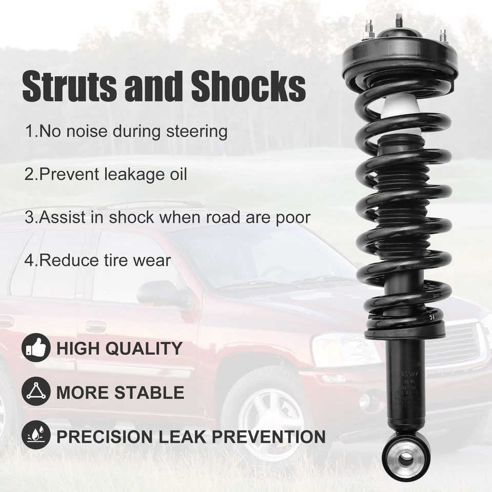 2 amortiguadores delanteros para Ford F-150 2004-2008 Lincoln Mark LT 2006-2008 - Image 2 of 4