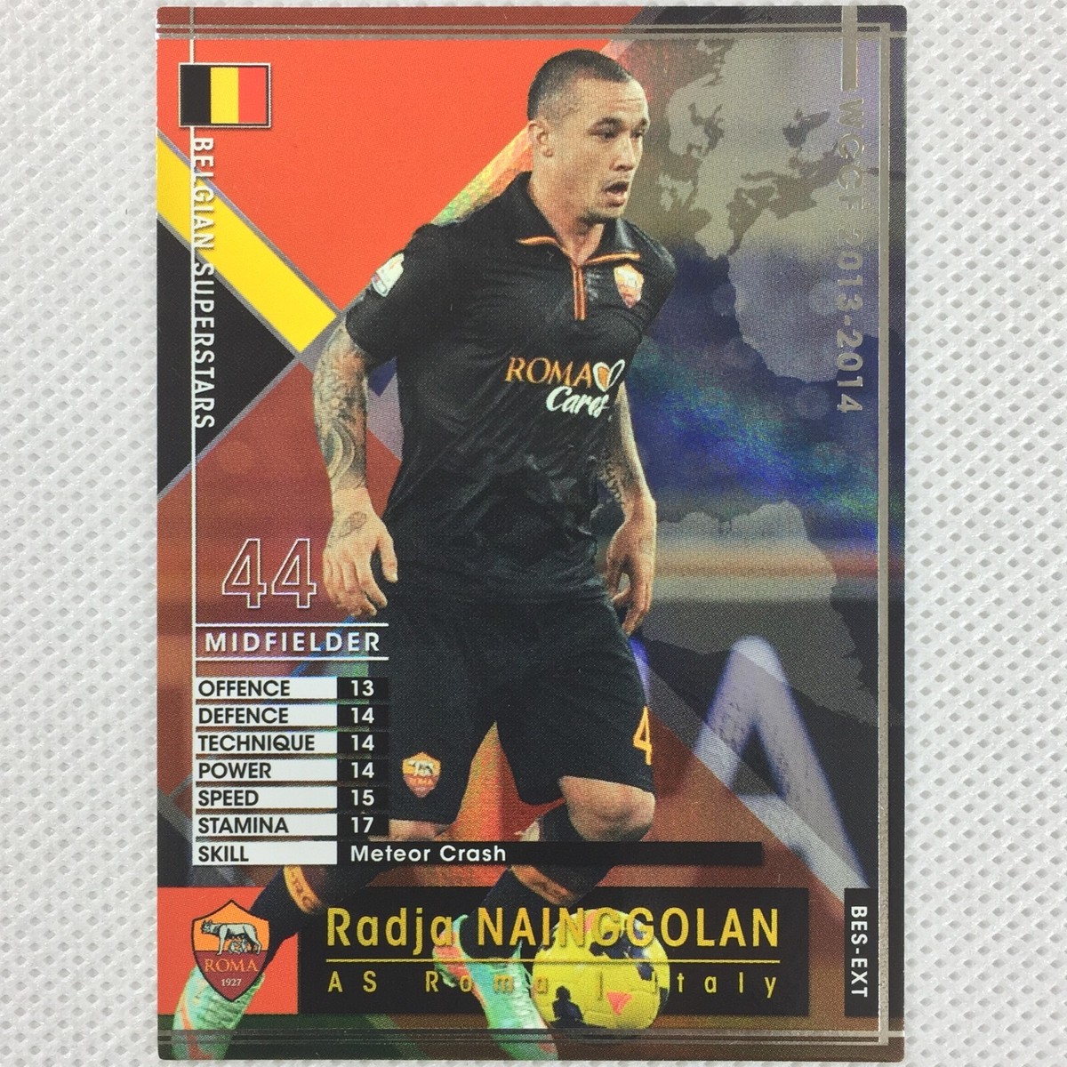 Panini WCCF 2013-14 Radja Nainggolan Belgium BES-EXT Roma Japan | eBay