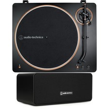 Audio-Technica AT-LP70XBT Belt-drive Turntable with AT-SP65XBT Portable Stereo