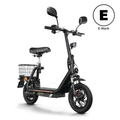 TWOFISH M5 PRO 12'' Elektroroller 48V Mit Straßenzulassung Scooter mit Sitz