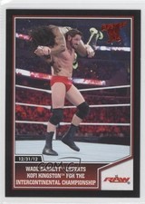 2013 Topps Best of WWE Wade Barrett #74 0o9